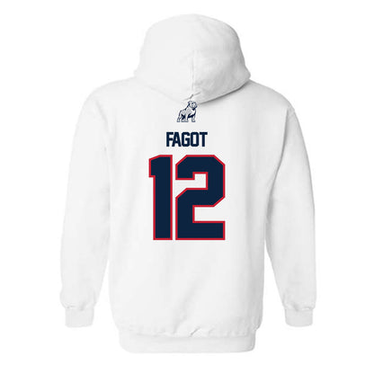 Samford - NCAA Baseball : Christopher Fagot - Classic Shersey Hooded Sweatshirt-1