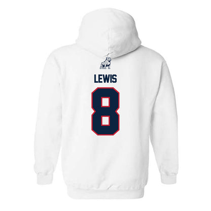Samford - NCAA Football : Kyree Lewis - Classic Shersey Hooded Sweatshirt-1