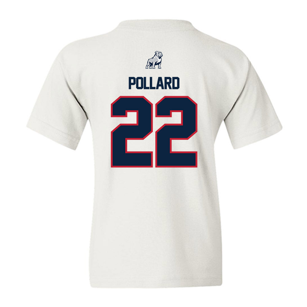 Samford - NCAA Men's Basketball : Jaxon Pollard - Youth T-Shirt-1