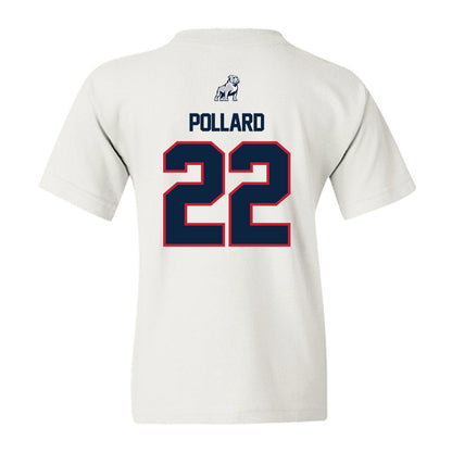 Samford - NCAA Men's Basketball : Jaxon Pollard - Youth T-Shirt-1