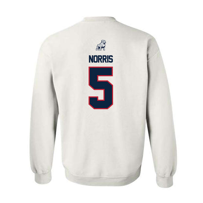 Samford - NCAA Men's Basketball : Cade Norris - Crewneck Sweatshirt-1