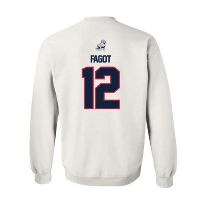 Samford - NCAA Baseball : Christopher Fagot - Classic Shersey Crewneck Sweatshirt-1