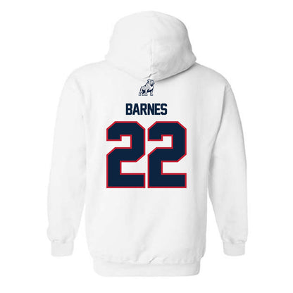Samford - NCAA Women's Basketball : Natalie Barnes - Classic Shersey Hooded Sweatshirt-1