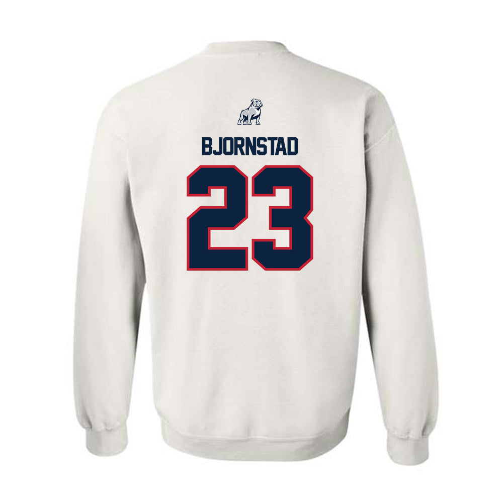 Samford - NCAA Women's Basketball : Kayte Madison Bjornstad - Classic Shersey Crewneck Sweatshirt-1