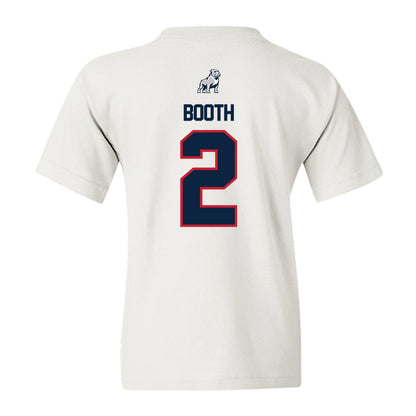 Samford - NCAA Men's Basketball : Jadin Booth - Youth T-Shirt-1