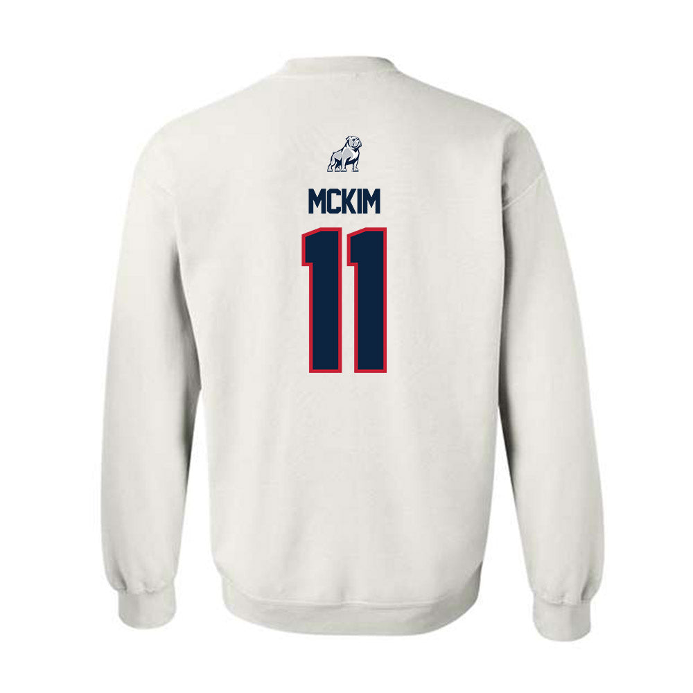 Samford - NCAA Football : Maddox McKim - Classic Shersey Crewneck Sweatshirt-1