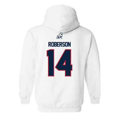 Samford - NCAA Women's Basketball : Makayla Roberson - Classic Shersey Hooded Sweatshirt-1
