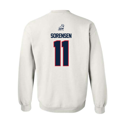 Samford - NCAA Women's Volleyball : Emma Sorensen - Classic Shersey Crewneck Sweatshirt-1