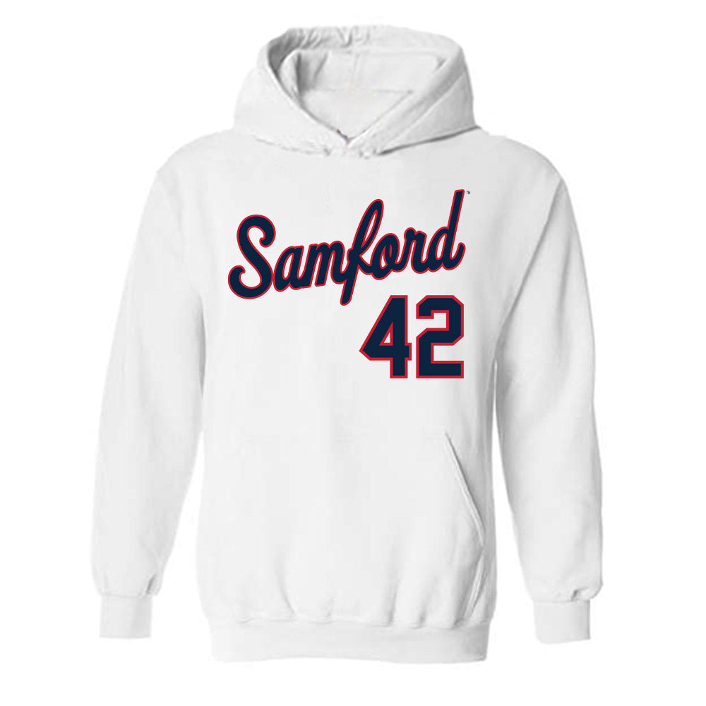 Samford - NCAA Football : Quinten Hall - Hooded Sweatshirt-0