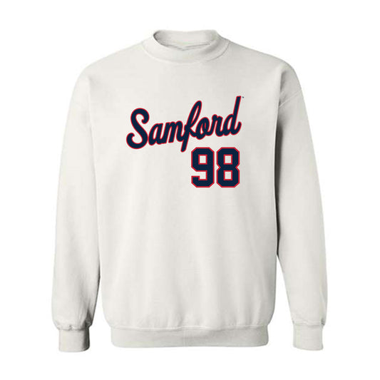 Samford - NCAA Football : Dezmon Thomas - Classic Shersey Crewneck Sweatshirt-0