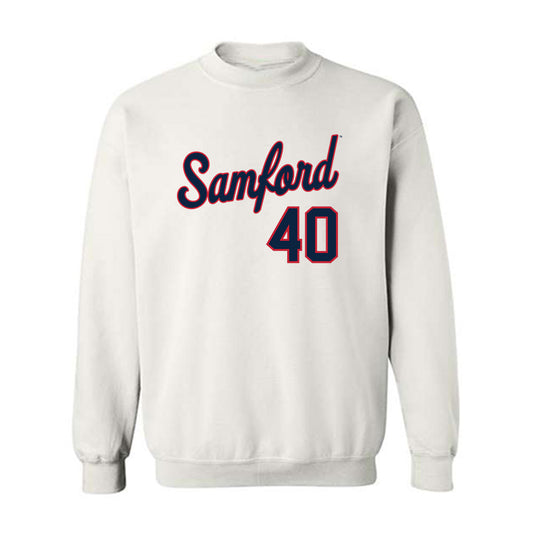 Samford - NCAA Baseball : Andrew Marble - Classic Shersey Crewneck Sweatshirt-0