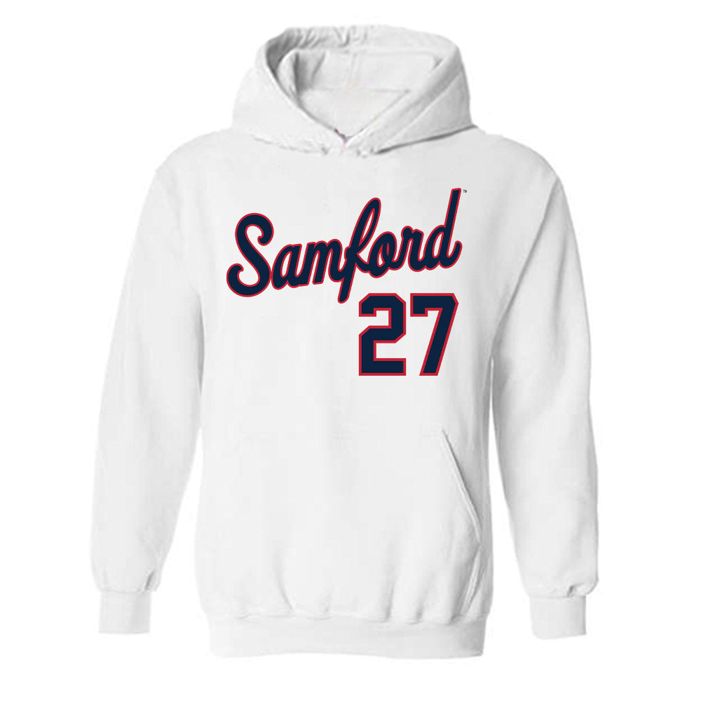 Samford - NCAA Baseball : Jake Souders - Hooded Sweatshirt-0