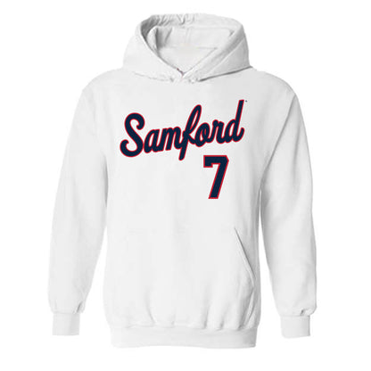 Samford - NCAA Football : Kerrell Yow - Classic Shersey Hooded Sweatshirt-0