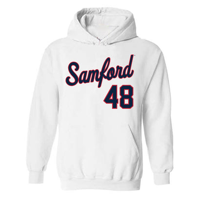 Samford - NCAA Football : Jacob Johnson - Hooded Sweatshirt-0