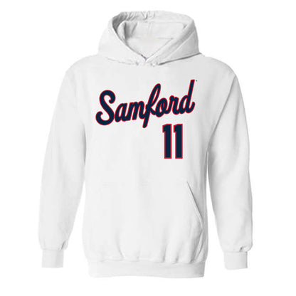 Samford - NCAA Women's Volleyball : Emma Sorensen - Classic Shersey Hooded Sweatshirt-0