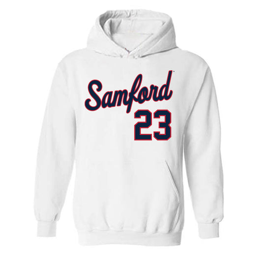Samford - NCAA Football : David Theado - Hooded Sweatshirt-0