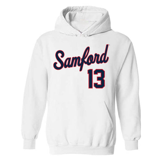 Samford - NCAA Football : Cayden Aukerman - Classic Shersey Hooded Sweatshirt-0