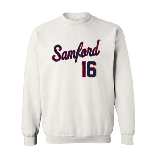 Samford - NCAA Baseball : Easton Nelms - Crewneck Sweatshirt-0