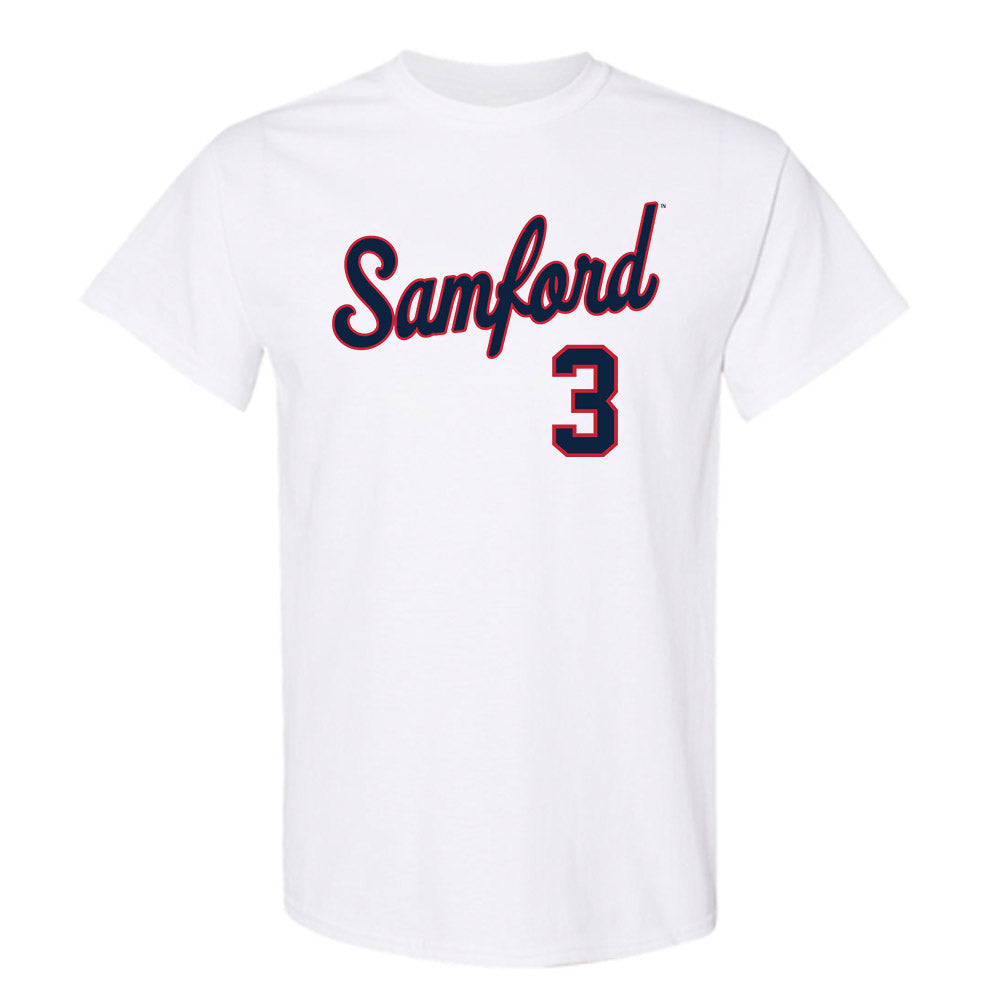 Samford - NCAA Men's Basketball : Isaiah Campbell-Finch - Classic Shersey T-Shirt-0