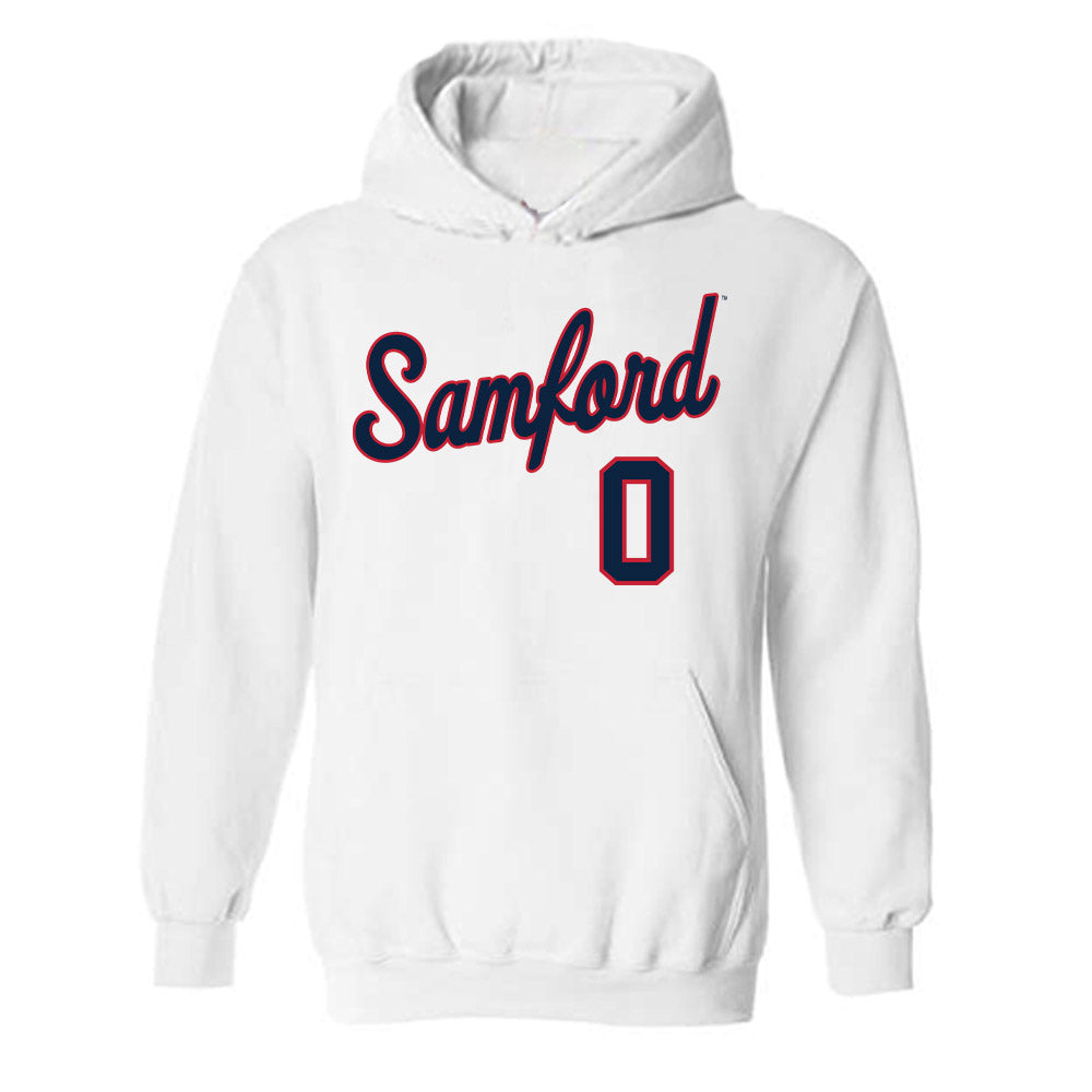Samford - NCAA Football : Key Corbin - Classic Shersey Hooded Sweatshirt-0