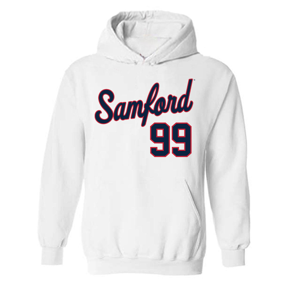Samford - NCAA Football : Tyler Durant - Hooded Sweatshirt-0