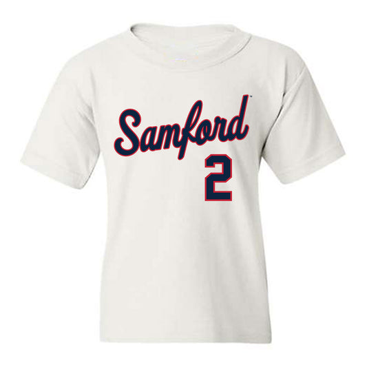 Samford - NCAA Football : David Yancey - Classic Shersey Youth T-Shirt-0