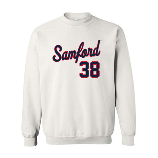 Samford - NCAA Football : Michael Roberson - Classic Shersey Crewneck Sweatshirt-0