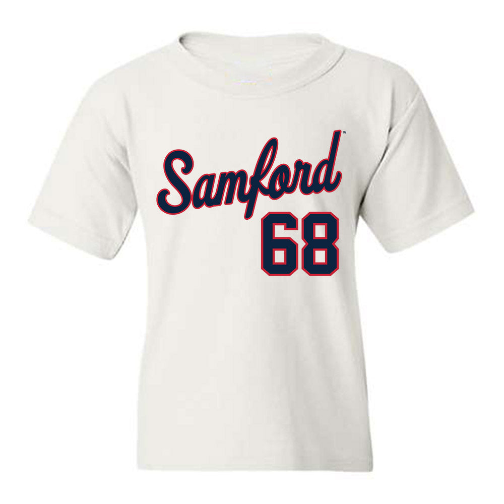 Samford - NCAA Football : Asher Harrelson - Youth T-Shirt-0