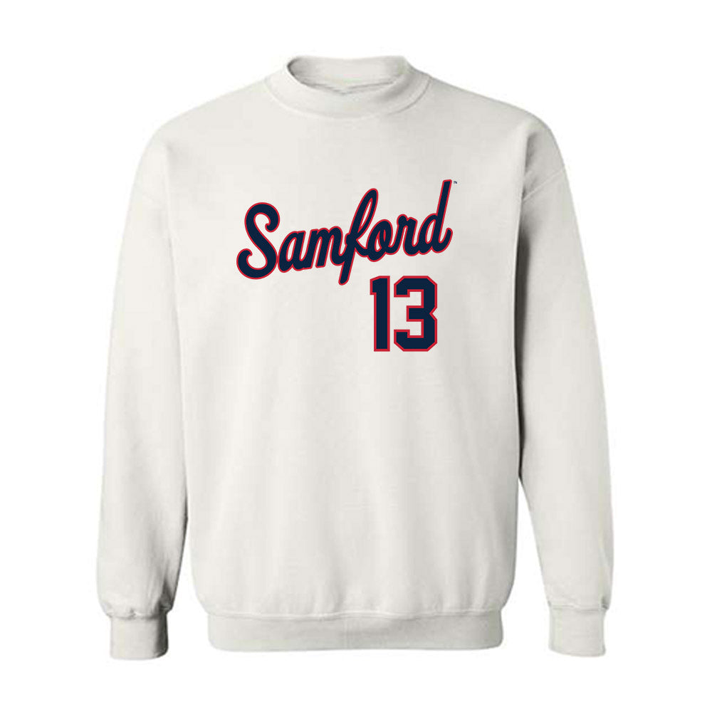 Samford - NCAA Baseball : Michael Fredette - Classic Shersey Crewneck Sweatshirt-0