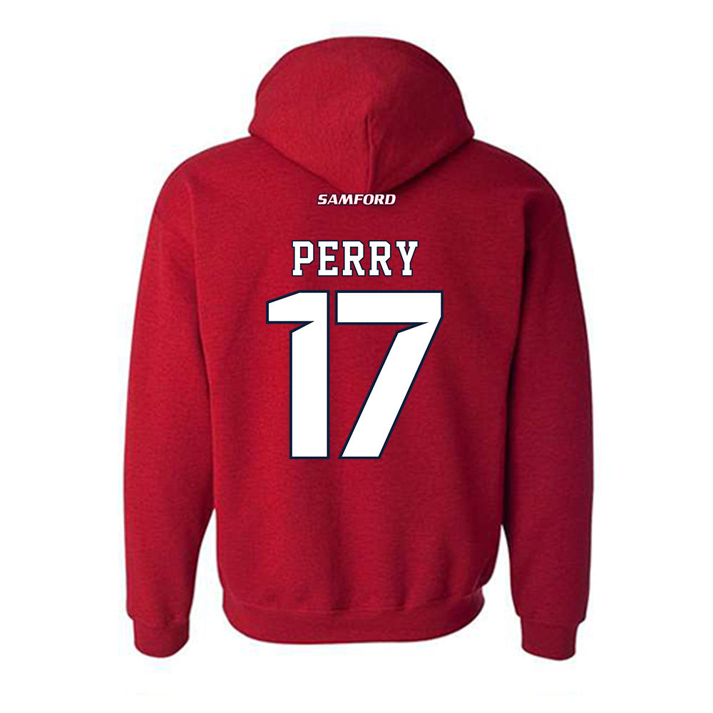Samford - NCAA Baseball : Hayden Perry - Hooded Sweatshirt-1