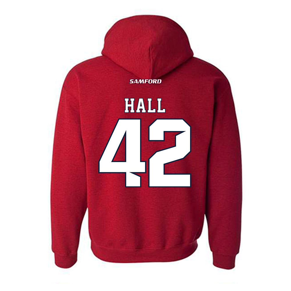 Samford - NCAA Football : Quinten Hall - Hooded Sweatshirt-1