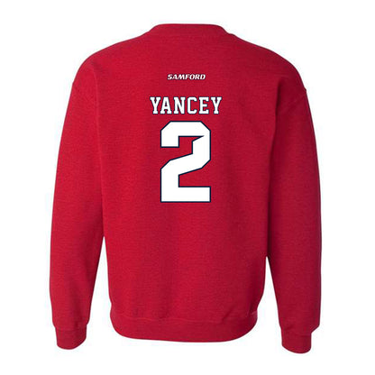 Samford - NCAA Football : David Yancey - Classic Shersey Crewneck Sweatshirt-1