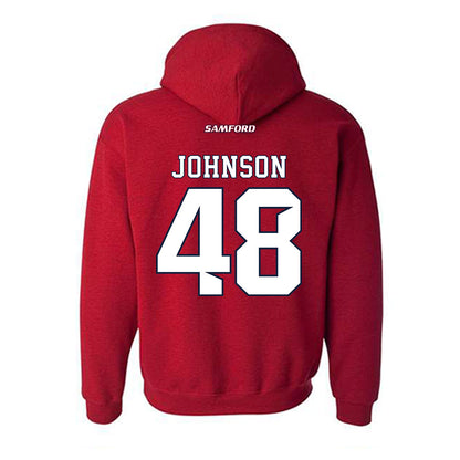Samford - NCAA Football : Jacob Johnson - Hooded Sweatshirt-1