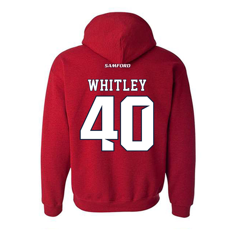 Samford - NCAA Football : Jordan Whitley - Hooded Sweatshirt-1