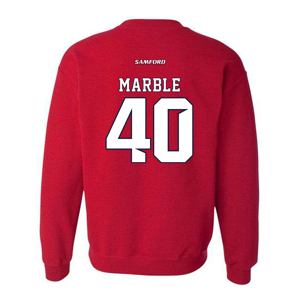 Samford - NCAA Baseball : Andrew Marble - Classic Shersey Crewneck Sweatshirt-1
