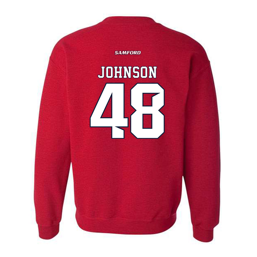 Samford - NCAA Football : Jacob Johnson - Crewneck Sweatshirt-1