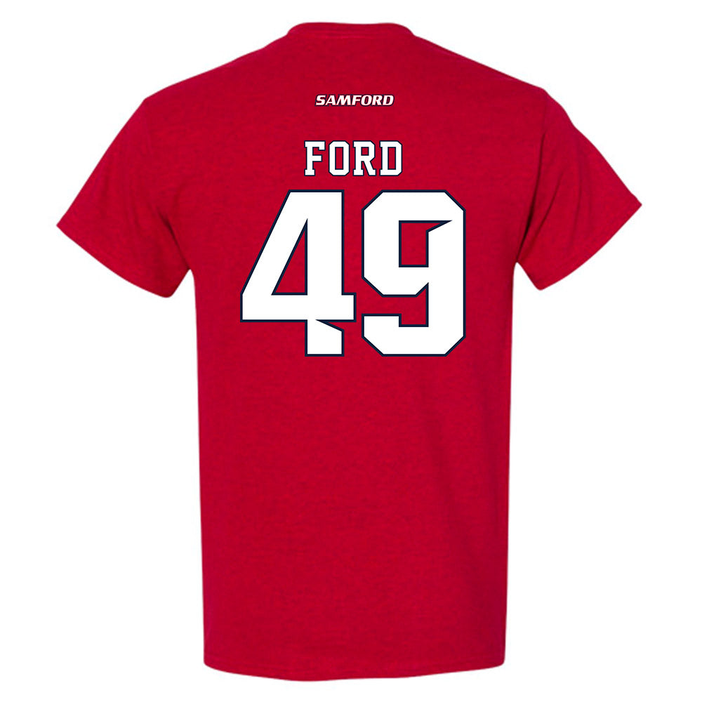 Samford - NCAA Football : Grayson Ford - Classic Shersey T-Shirt-1