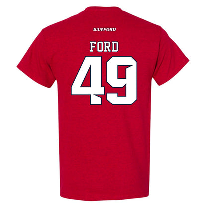 Samford - NCAA Football : Grayson Ford - Classic Shersey T-Shirt-1