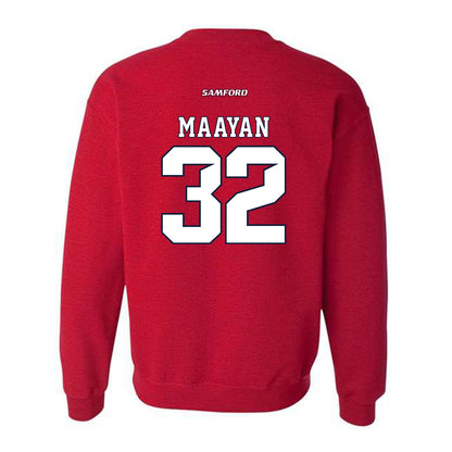 Samford - NCAA Women's Basketball : Yael Maayan - Crewneck Sweatshirt-1