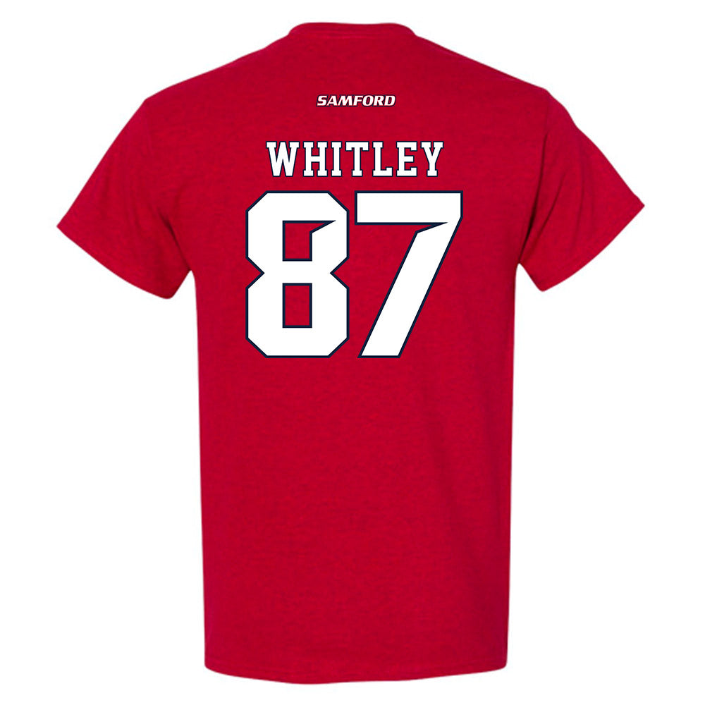 Samford - NCAA Football : Brice Whitley - T-Shirt-1