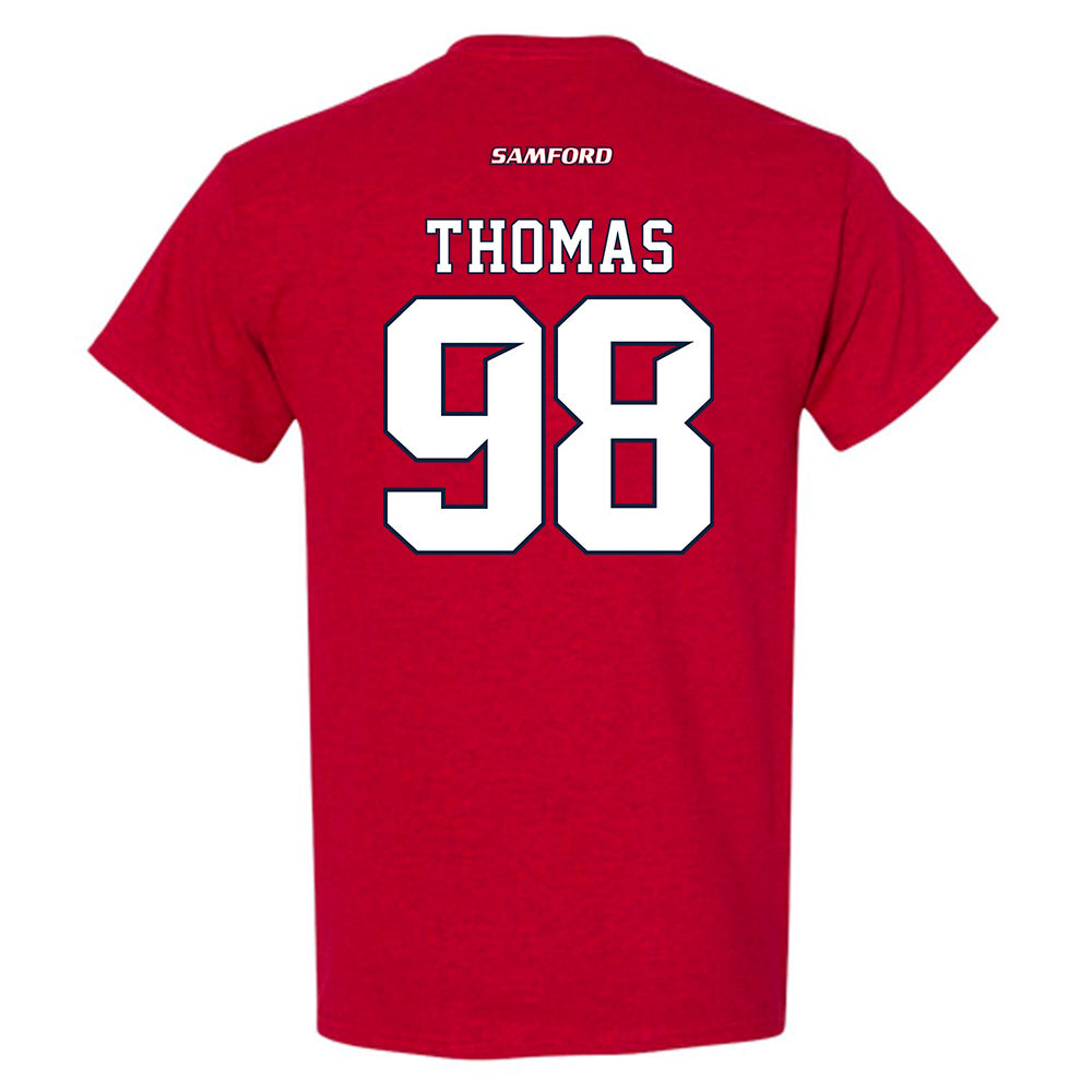 Samford - NCAA Football : Dezmon Thomas - Classic Shersey T-Shirt-1