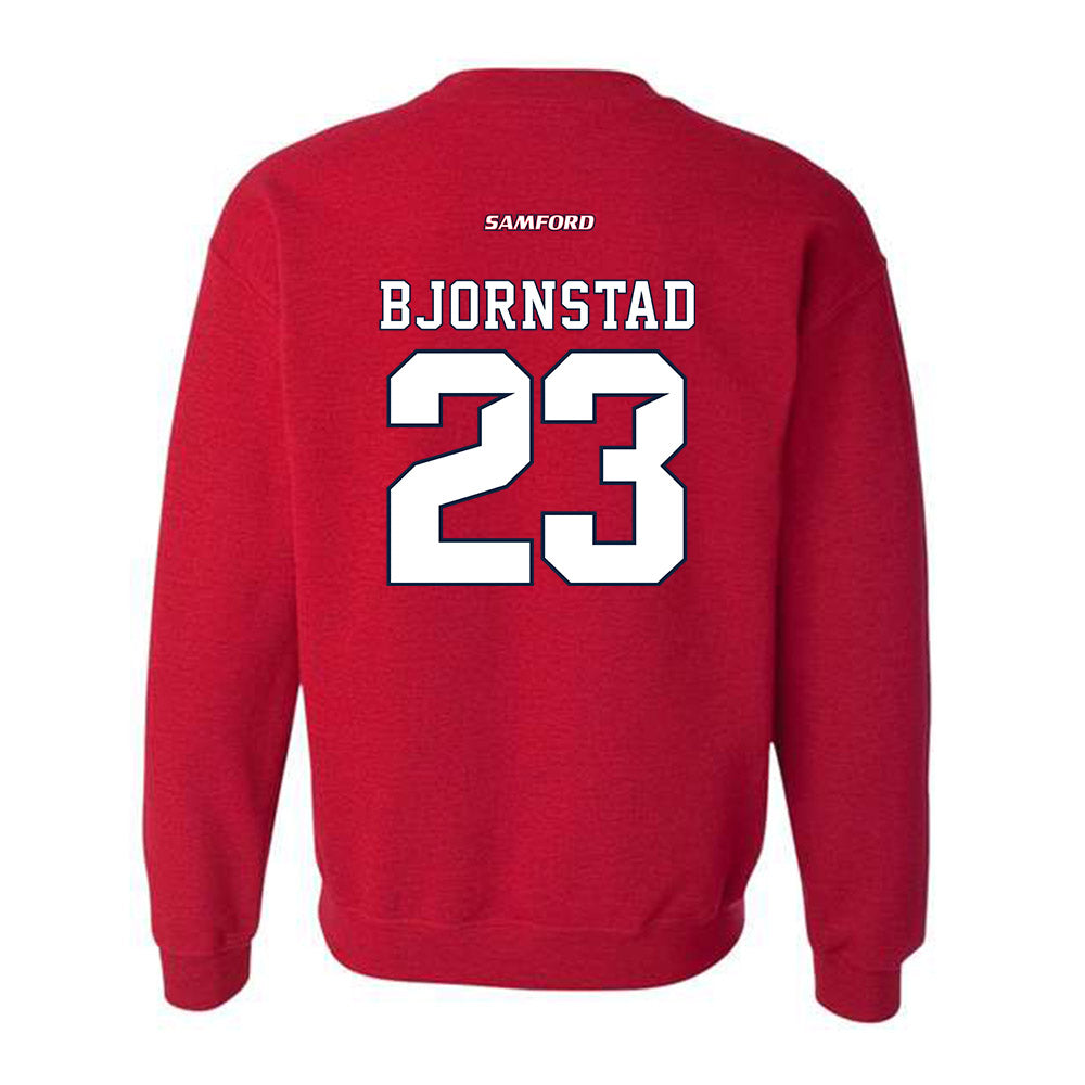 Samford - NCAA Women's Basketball : Kayte Madison Bjornstad - Classic Shersey Crewneck Sweatshirt-1