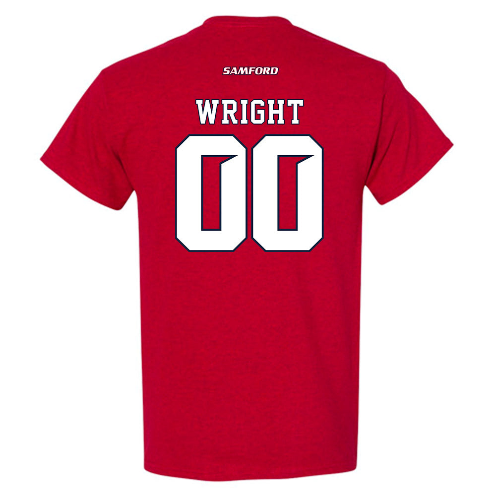 Samford - NCAA Women's Soccer : Abby Wright - T-Shirt-1