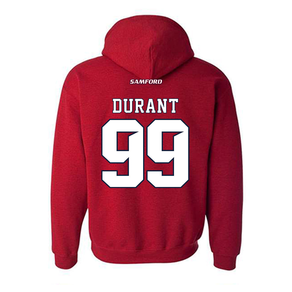 Samford - NCAA Football : Tyler Durant - Hooded Sweatshirt-1