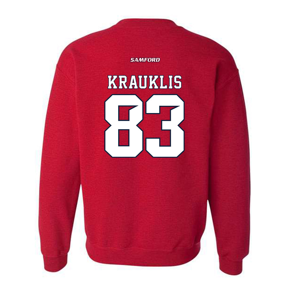 Samford - NCAA Football : Hudson Krauklis - Crewneck Sweatshirt-1
