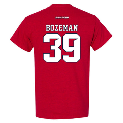 Samford - NCAA Baseball : Charlie Bozeman - T-Shirt-1
