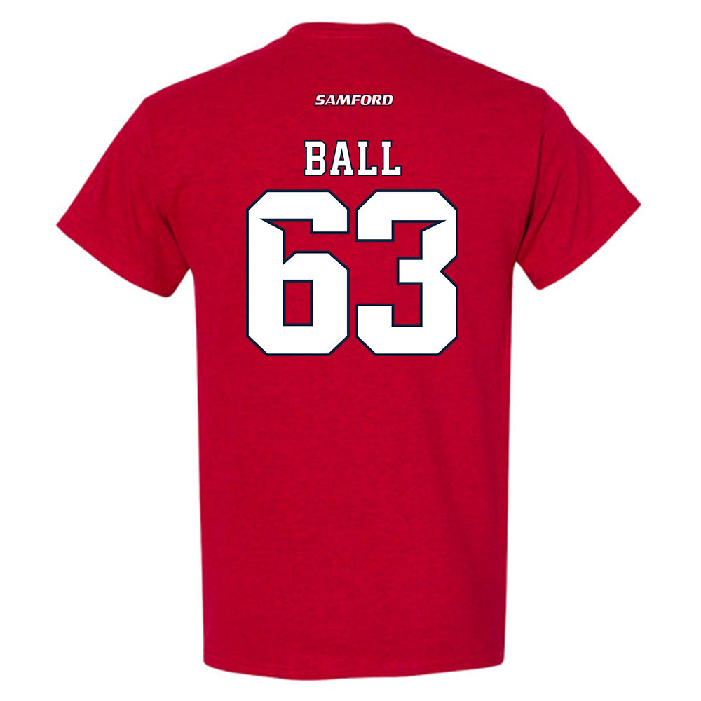 Samford - NCAA Football : Beau Ball - Classic Shersey T-Shirt-1