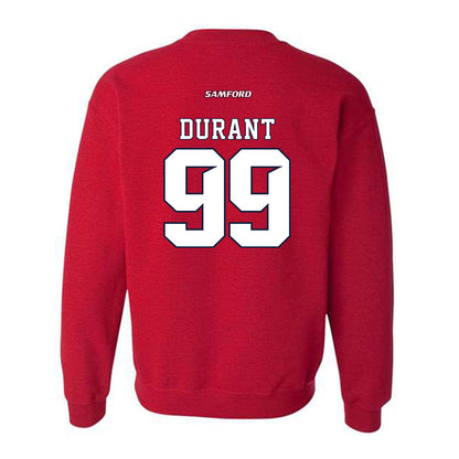 Samford - NCAA Football : Tyler Durant - Crewneck Sweatshirt-1