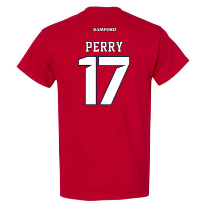 Samford - NCAA Baseball : Hayden Perry - T-Shirt-1