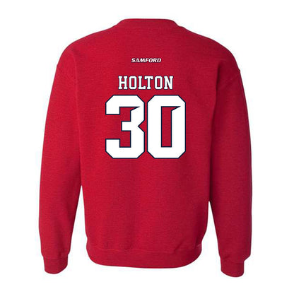 Samford - NCAA Football : Noah Holton - Classic Shersey Crewneck Sweatshirt-1